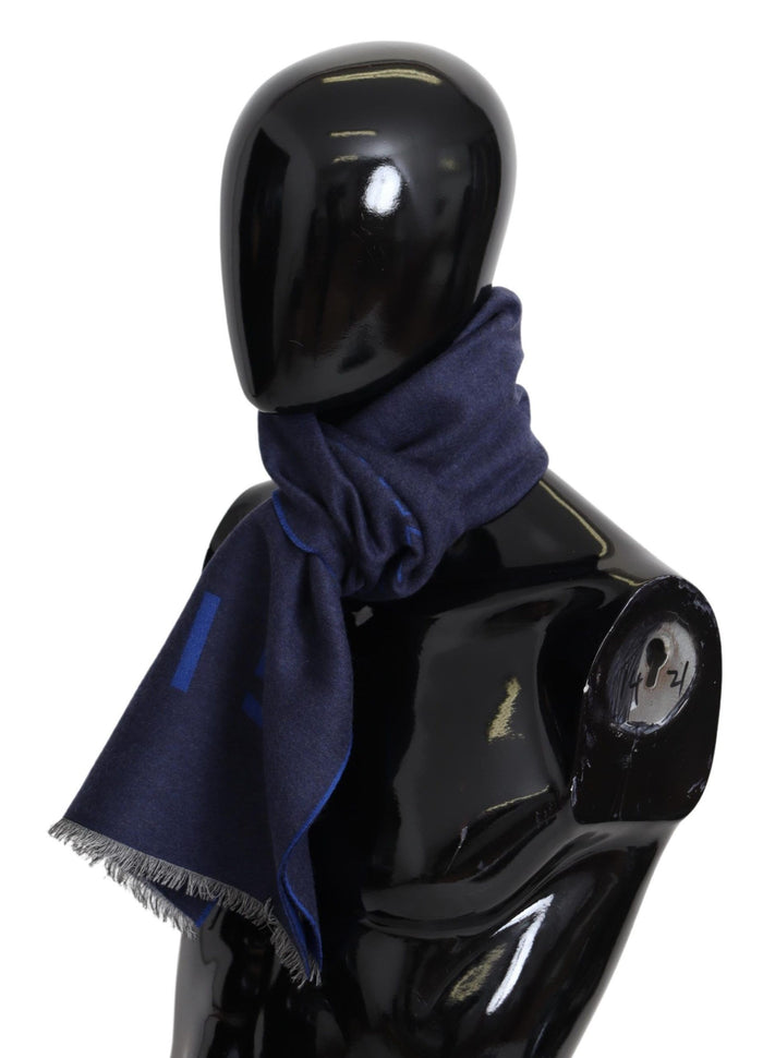 Eleganter Unisex-Schal aus Woll-Seidenmischung von Givenchy