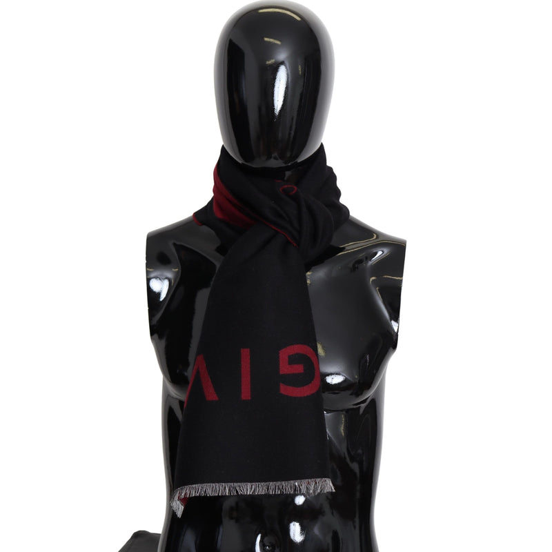 Eleganter Unisex-Schal aus Woll-Seidenmischung von Givenchy