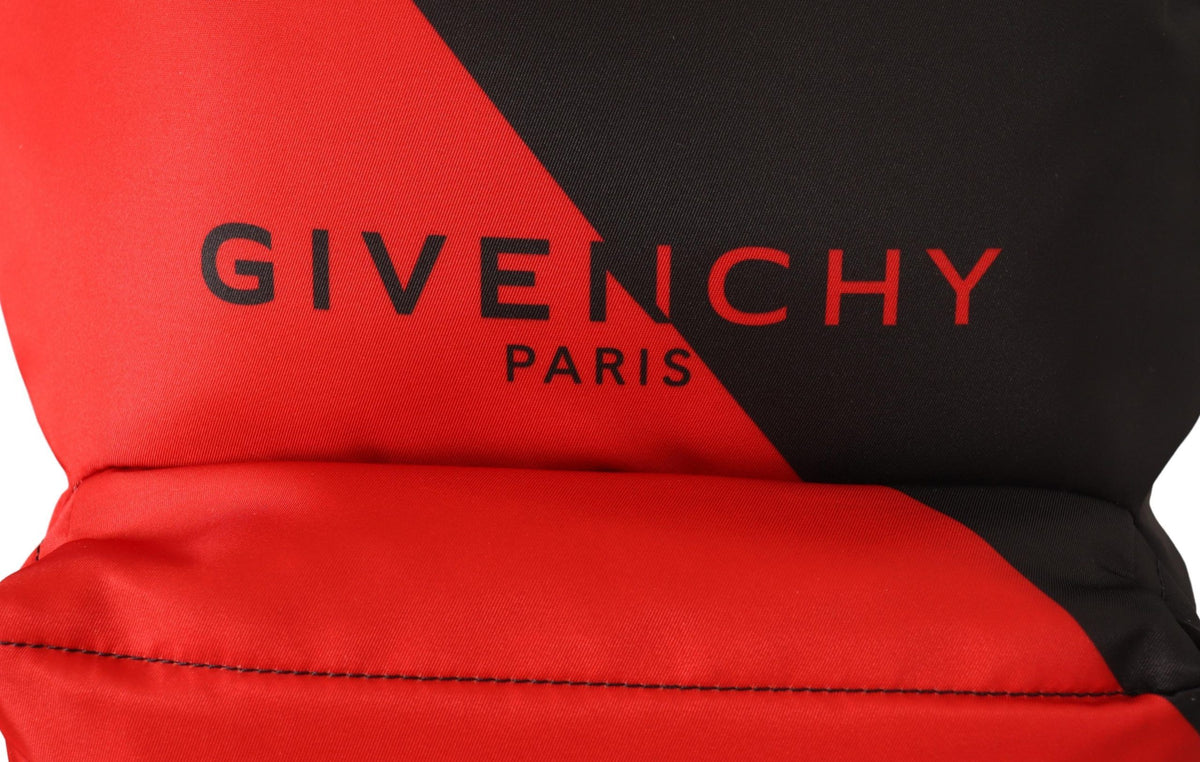 Givenchy – Eleganter Urban-Rucksack in Schwarz und Rot