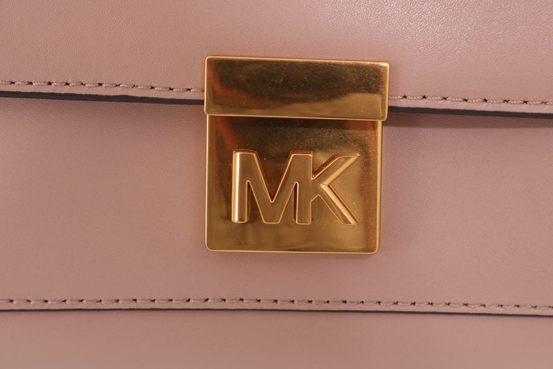 Michael Kors – Elegante Mindy-Umhängetasche aus rosa Leder