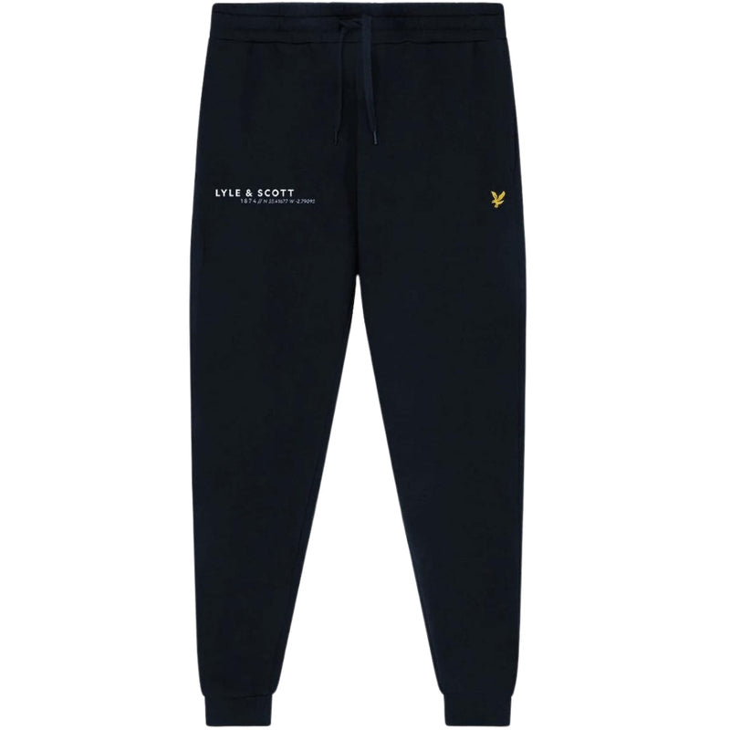 Lyle & Scott Co-ordinate Print Navy Blue Sweat Pants