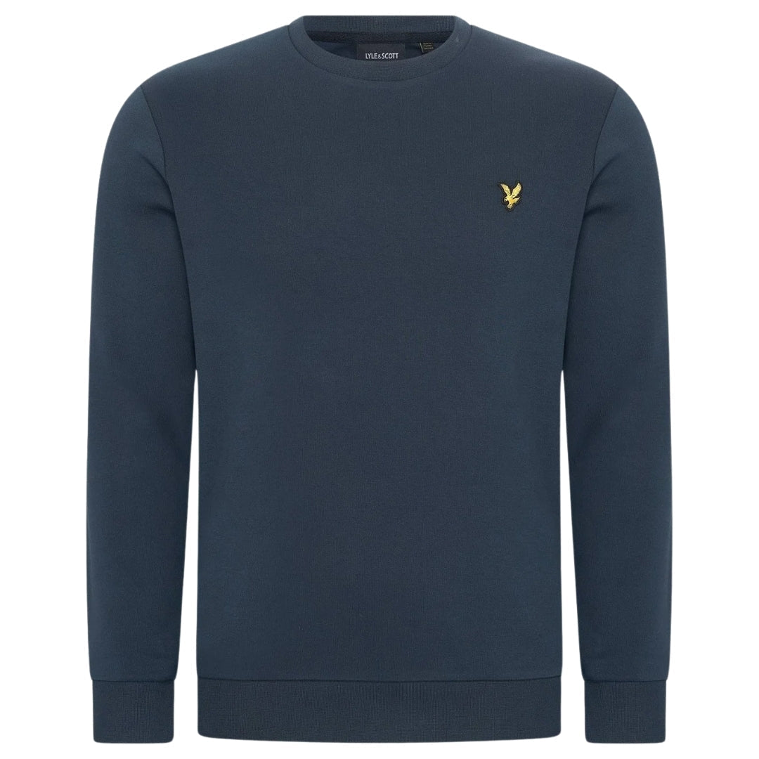 Lyle & Scott Interlock Dark Navy Pull-over Sweatshirt S