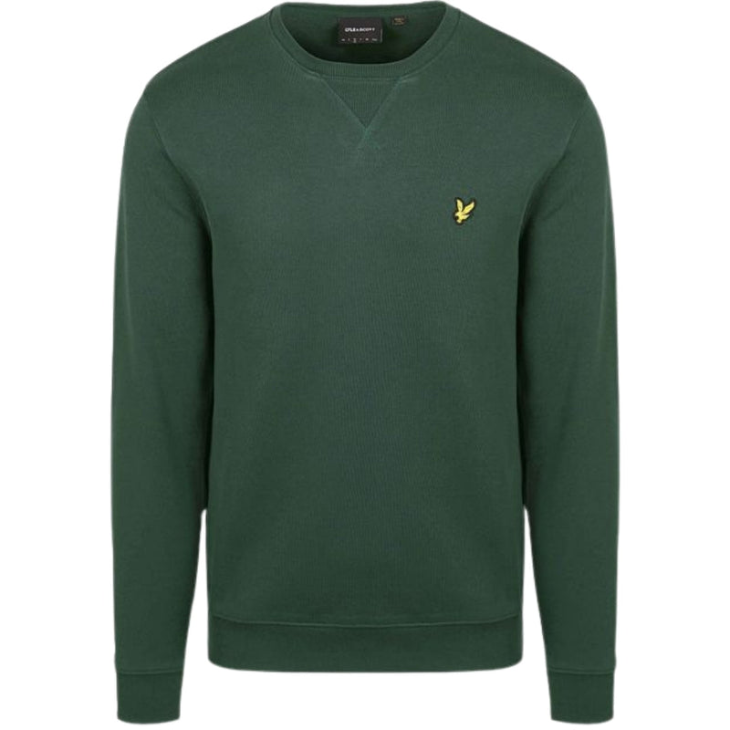 Lyle & Scott Branded Argyle Teal Green Pull-over Sweatshirt M