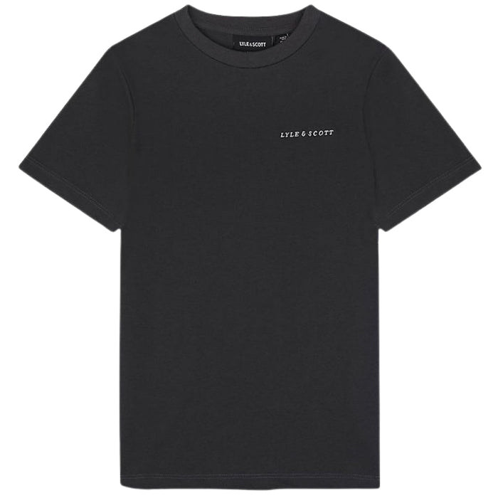 Lyle & Scott Embroidered Logo Gunmetal Grey T-Shirt