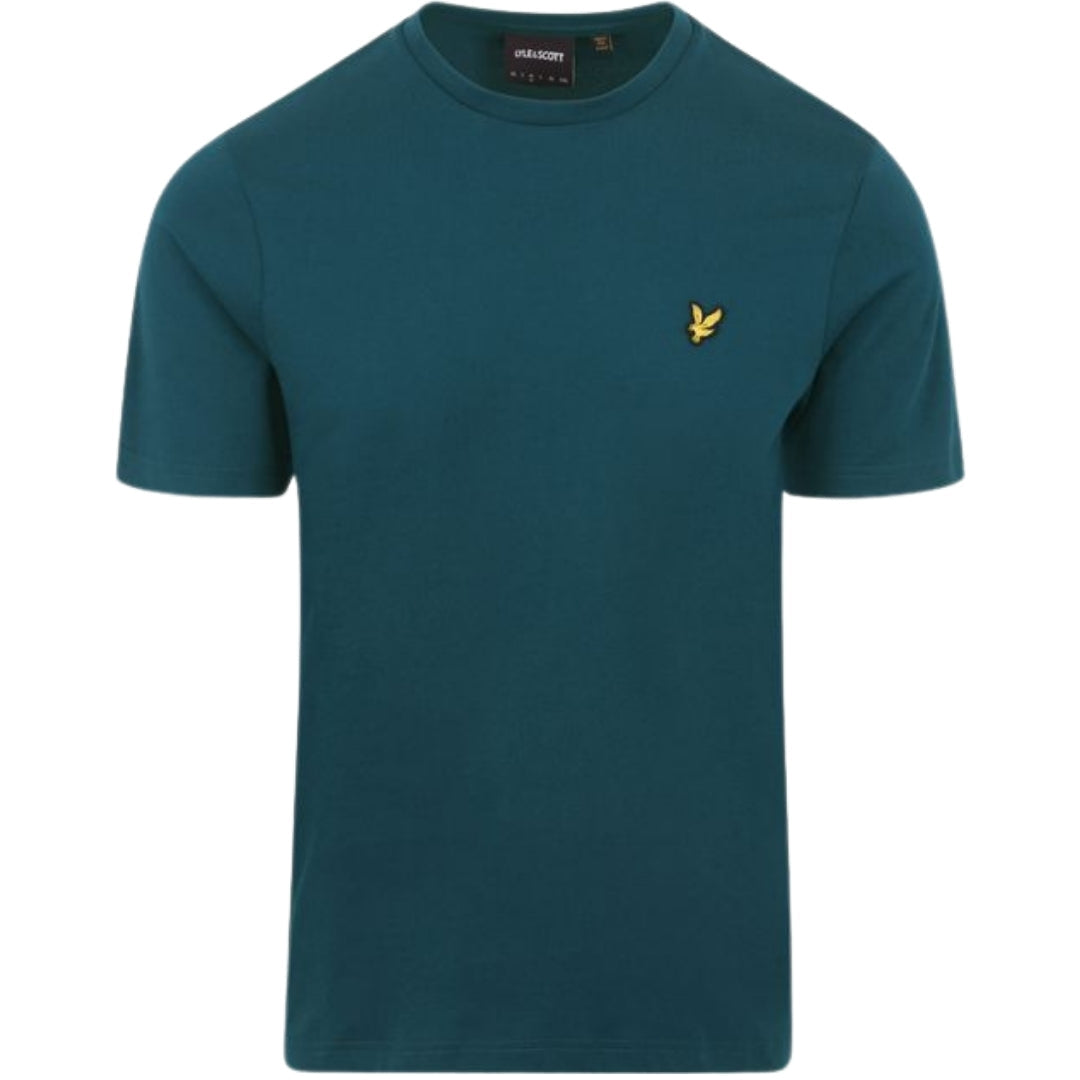 Lyle & Scott Brand Chest Logo Apres Navy T-Shirt