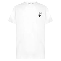 Off-White Degrade Arrow Oversized Fit White T-Shirt