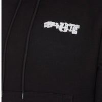 Off-White Carlos Arrow Logo Black Oversized Fit Hoodie S