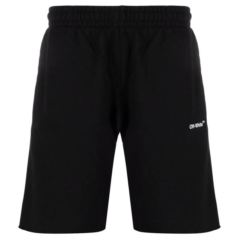 Off-White Diag Helvetica Sweatshort Black M