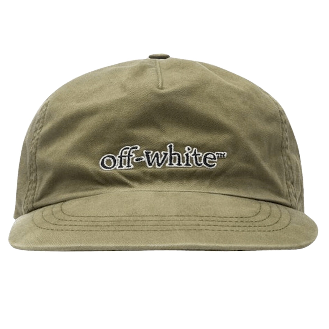 Off-White Mens OMLB022F21FAB0045510 Baseball Cap Green