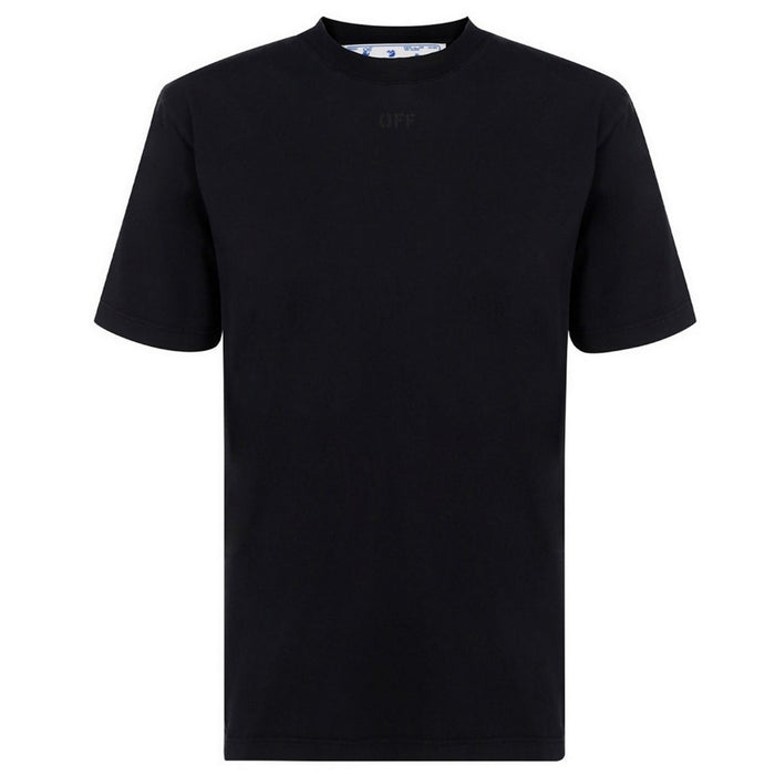 Off-White Arrows Logo Regular Fit Black T-Shirt S