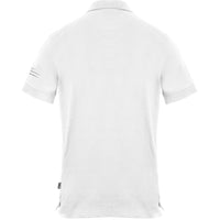 Plein Sport Slashed Sleeve White Polo Shirt S