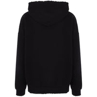 Palm Angels Monogram Statement Logo Black Hoodie S