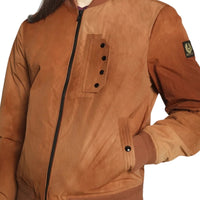 Belstaff Parameter Brown Bomber Jacket S