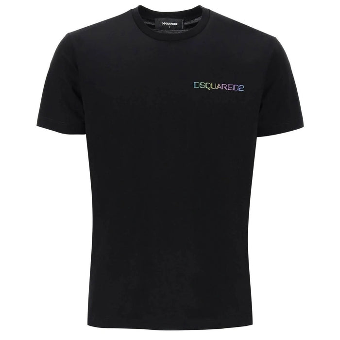 Dsquared2 Cool Fit Palm Beach Logo Black T-Shirt S