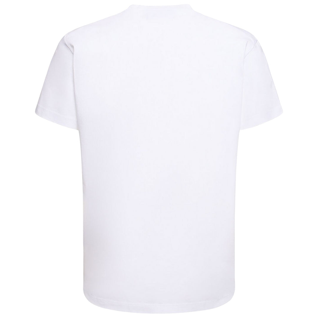 Dsquared2 Cool Fit Graphic Print Logo White T-Shirt S