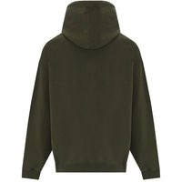 Dsquared2 Loose Fit Santa Dan Logo Green Hoodie  S