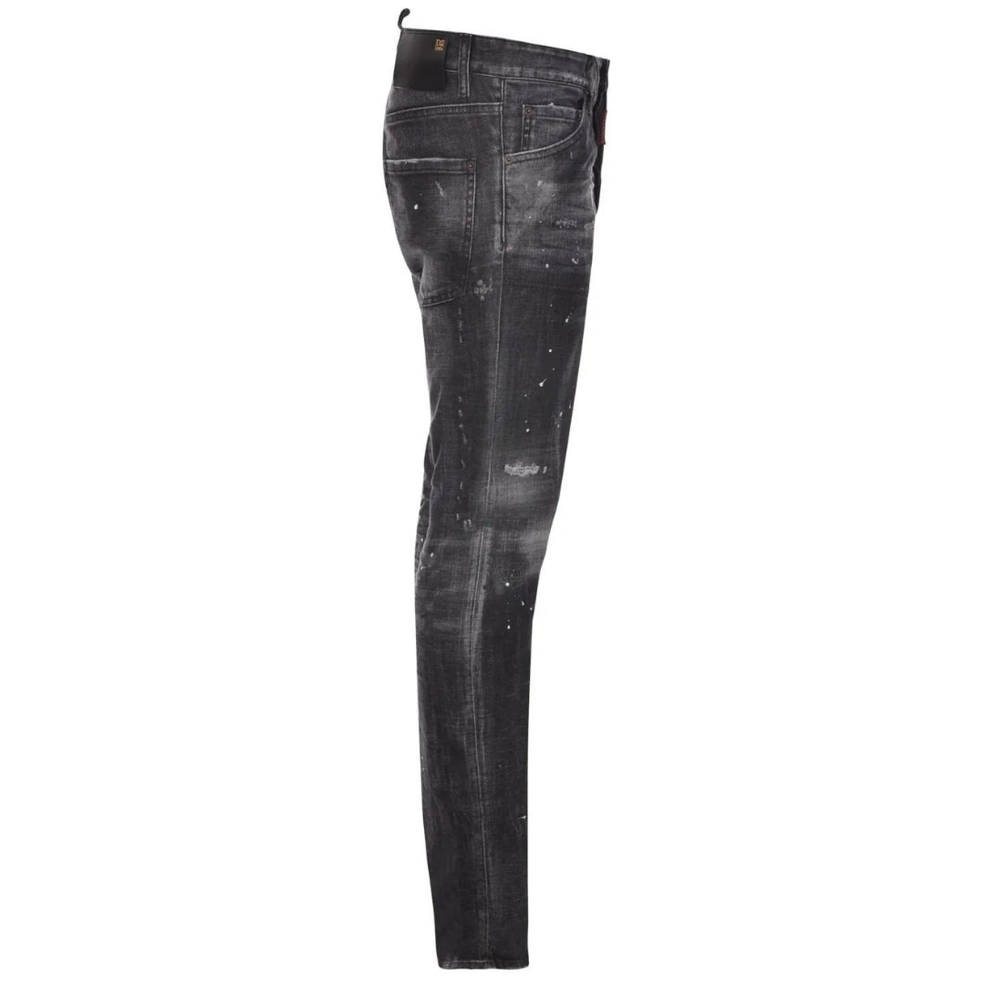 Dsquared2 Cool Guy Jean Black Ripped Wash Jeans  W32 / 32L