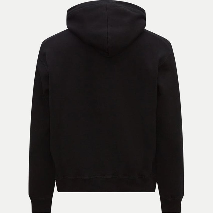 Dsquared2 Regular Fit Icon Logo Black Hoodie