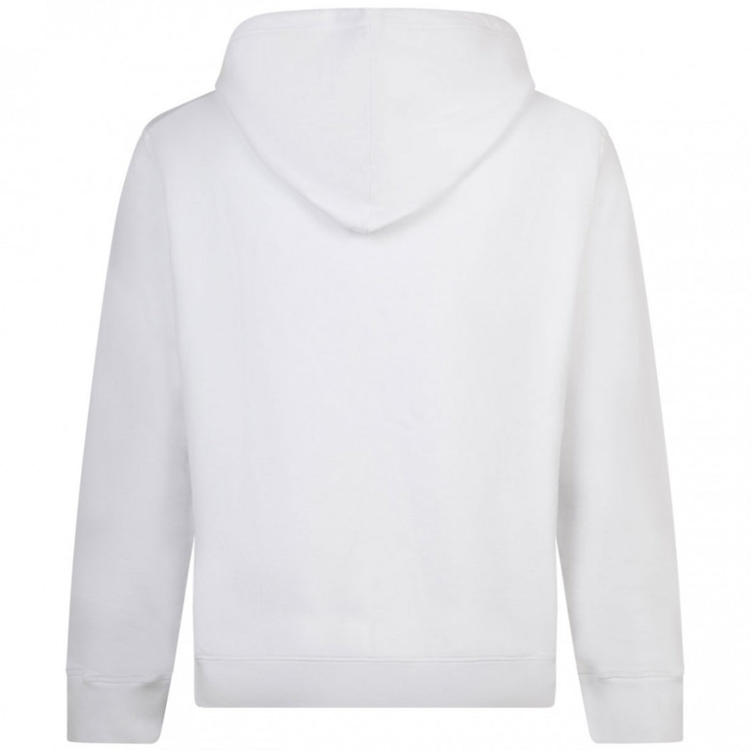 Dsquared2 Regular Fit Icon Logo White Hoodie  S