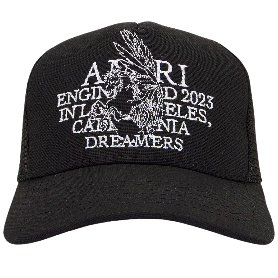 Amiri Mens Cap SS23MAH006 001 Black