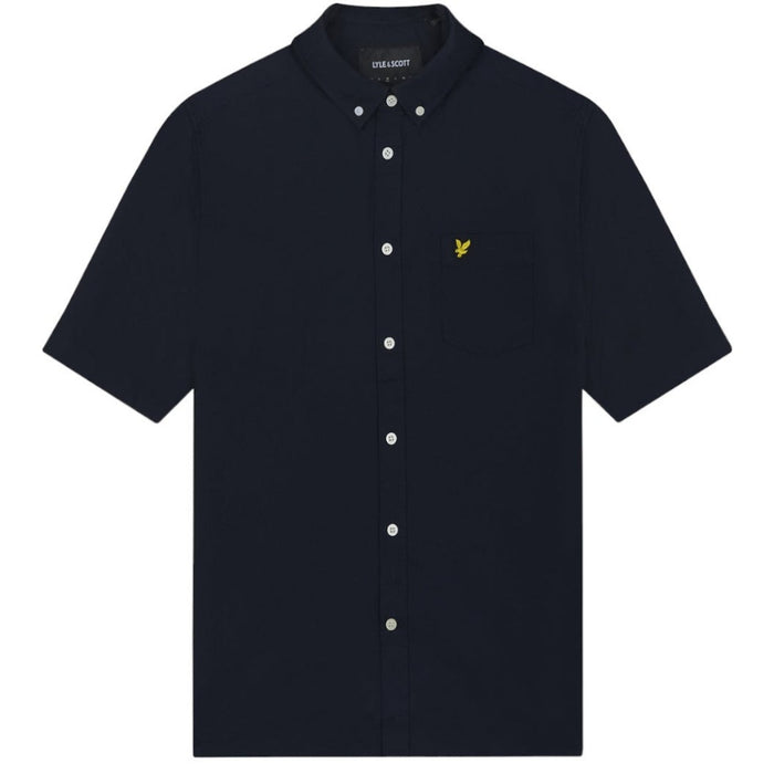 Lyle & Scott Mens Shirt SW2004V Z271 Navy Blue