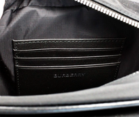Burberry – Paddy – Kleine Gürteltasche aus schwarzem Nylon mit Logo