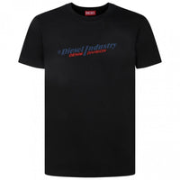 Diesel Industry Denim Division Logo Black T-Shirt XS