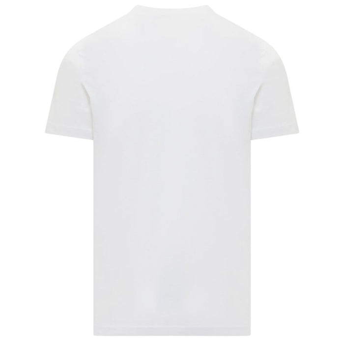 Diesel Pixel Logo White T-Shirt S