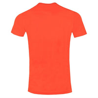 Diesel Power Station Logo Spicy Orange T-Shirt XXS