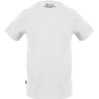 Aquascutum Large Shield Aldis Logo White T-Shirt S