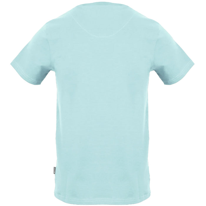 Aquascutum "1851 AQ" Logo Sky Blue T-Shirt S