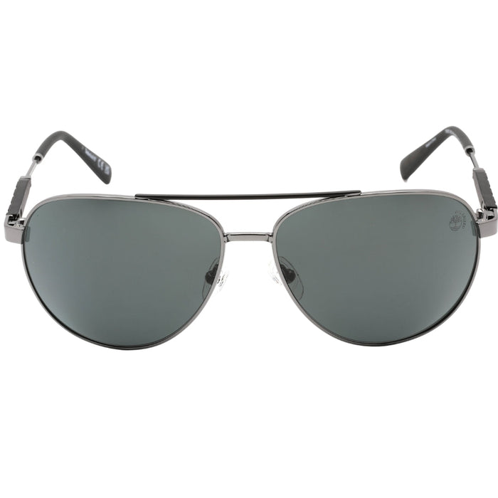 Timberland TB9282 08R Shiny Gunmetal Sunglasses 61/14/135