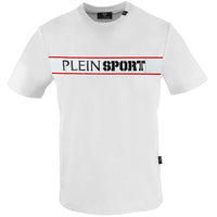 Plein Sport Panel Logo White T-Shirt S