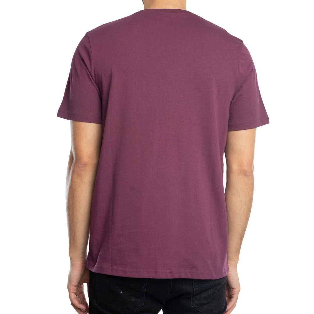 Lyle & Scott Branded Chest Logo Dark Purple T-Shirt S