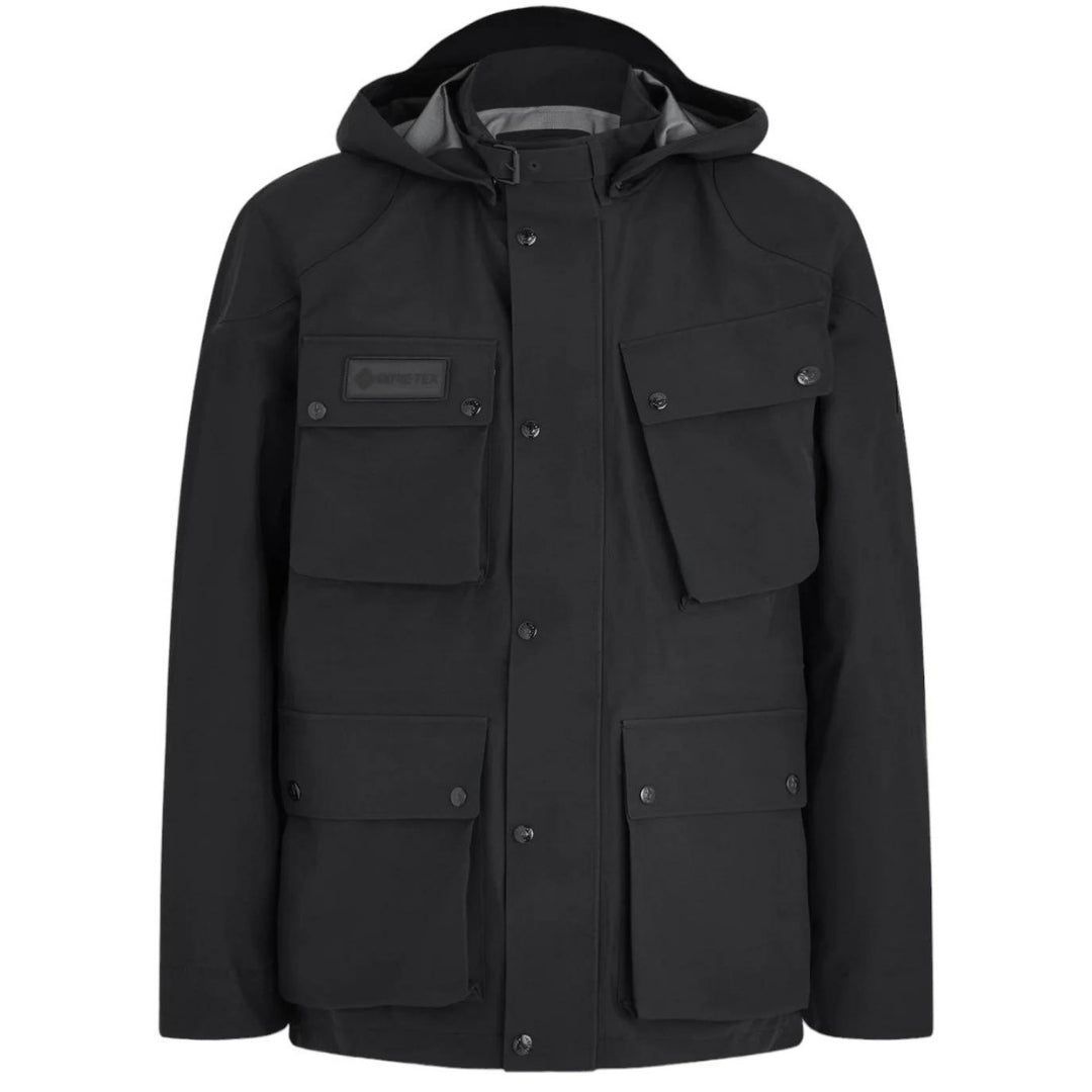 Belstaff Techmaster Black Waterproof Jacket