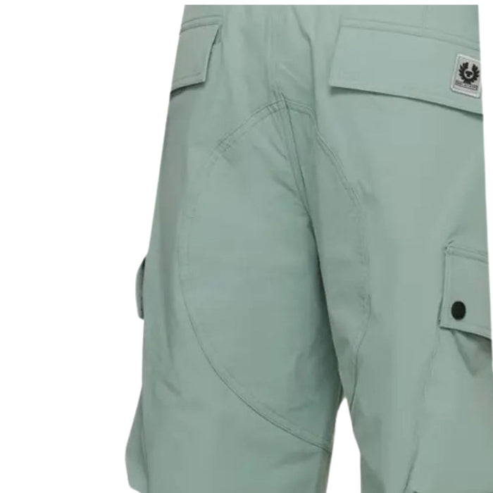 Belstaff Techmaster Steel Green Cargo Trousers L