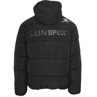 Plein Sport Bold Logo Padded Black Jacket S