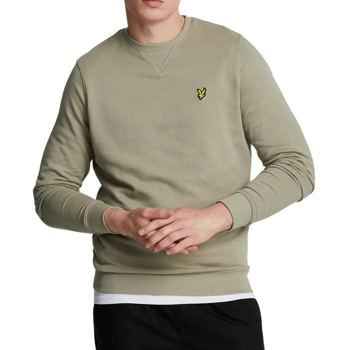 Lyle & Scott Mens ML424VOG X309 Sweatshirt Green