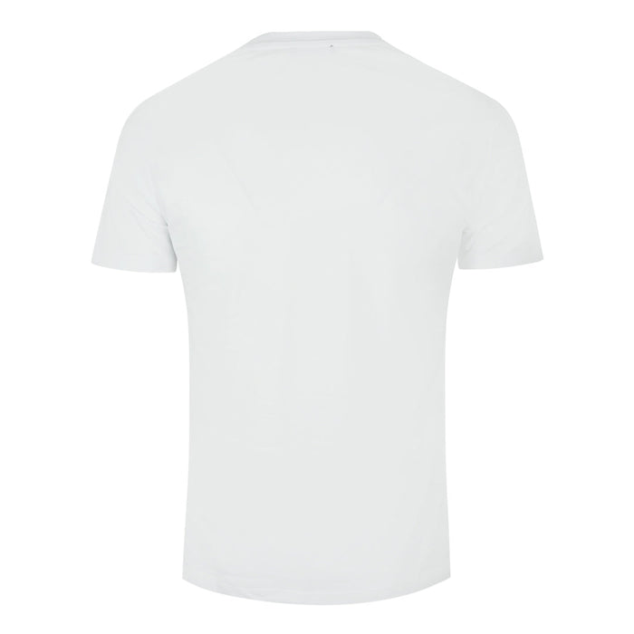 Balmain Herren T-Shirt Ah0Eg010Bc22 CPB Weiß