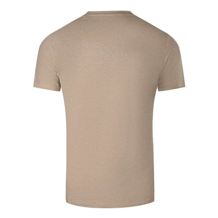 Balmain Herren T-Shirt Yh1F021 S8761 Eab Braun