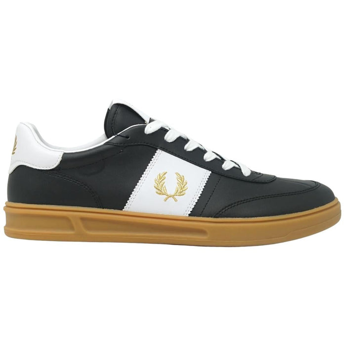 Fred Perry Herren B1288 220 Trainer Schwarz