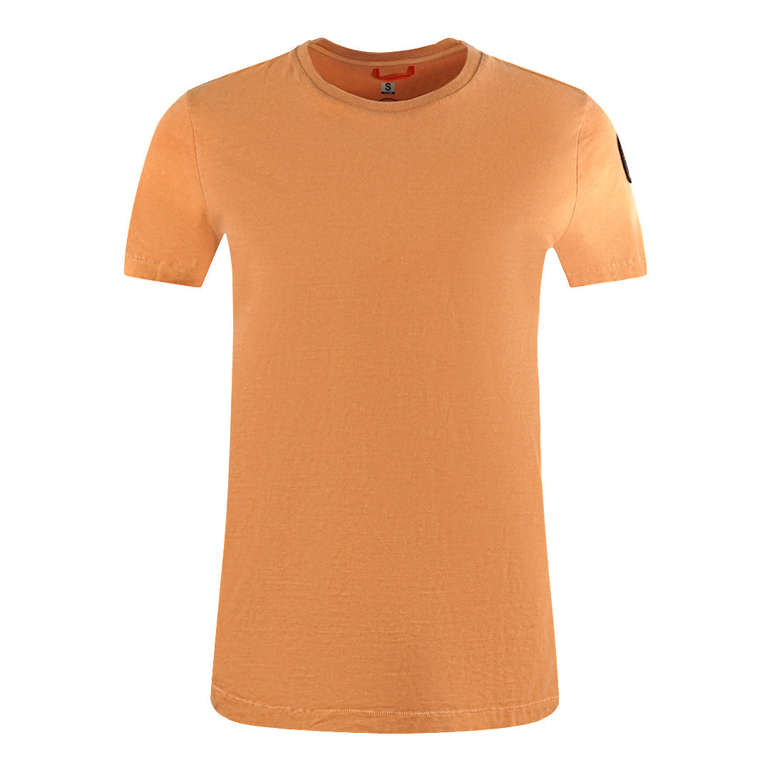 Parajumpers Herren Basic Tee 744 T-Shirt Orange