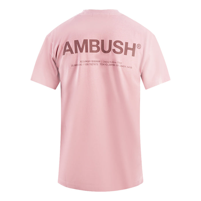 Ambush Mens Bmaa007F20Jer001 3035 T Shirt Pink