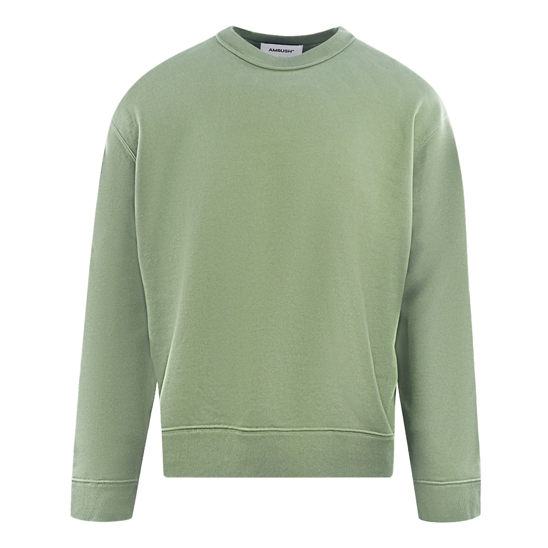 Ambush Herren Bmba013F21Fle001 5710 Pullover Grün