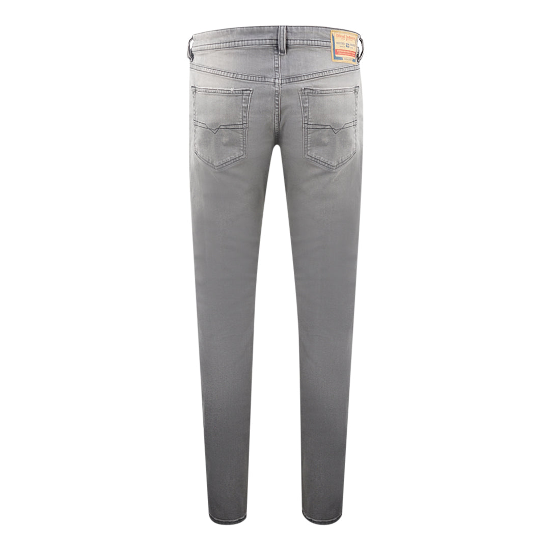 Diesel Mens Buster-X RM041 Denim Jeans Grey