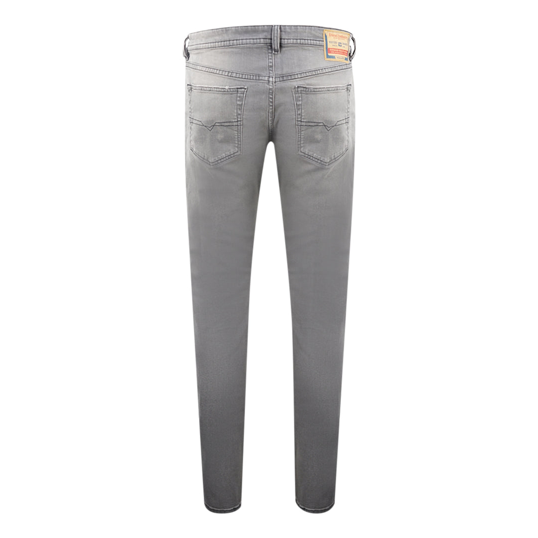 Diesel Mens Buster X Rm041 Denim Jeans Grey