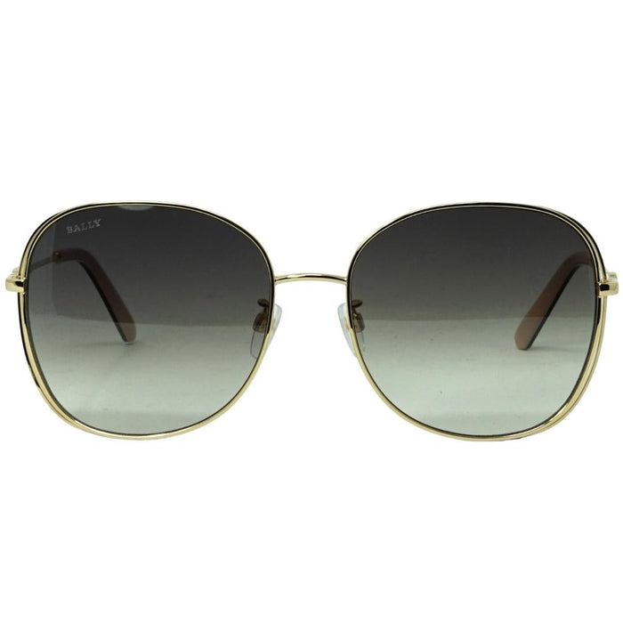 Bally Womens By0051 K 32B Sunglasses Gold