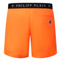 Philipp Plein Herren Cupp14M01 50 Badeshorts Orange