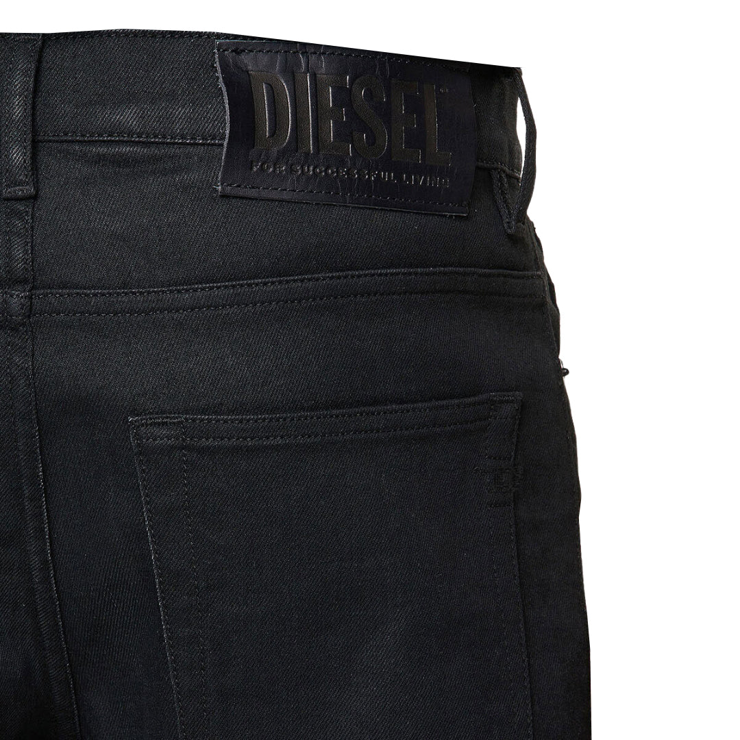 Diesel D Fining 09A15 Jeans für Herren Schwarz
