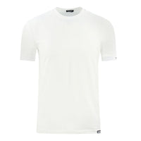 Dsquared2 Herren D9M3U4810 100W T-Shirt Weiß
